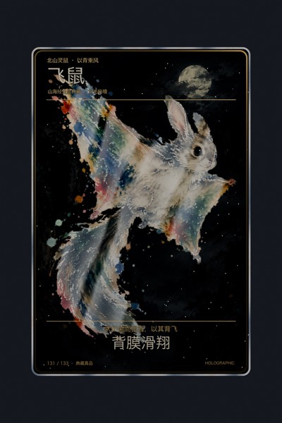 飞鼠卡面