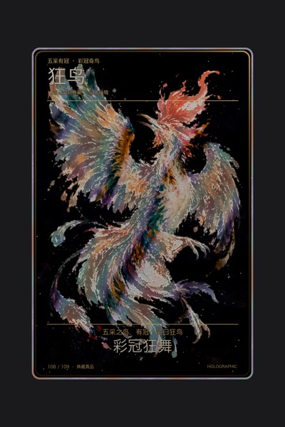 狂鸟卡面