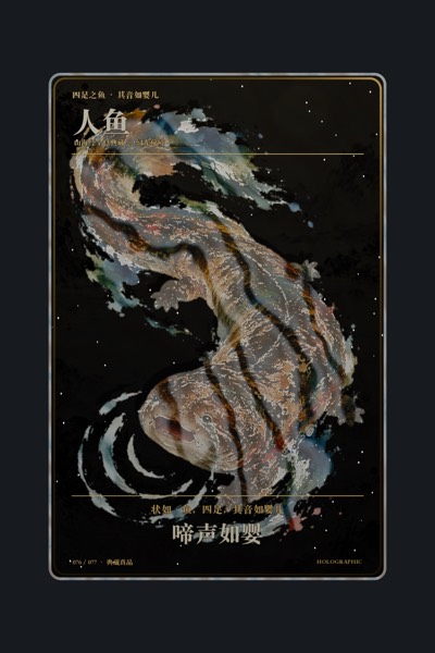 人鱼卡面
